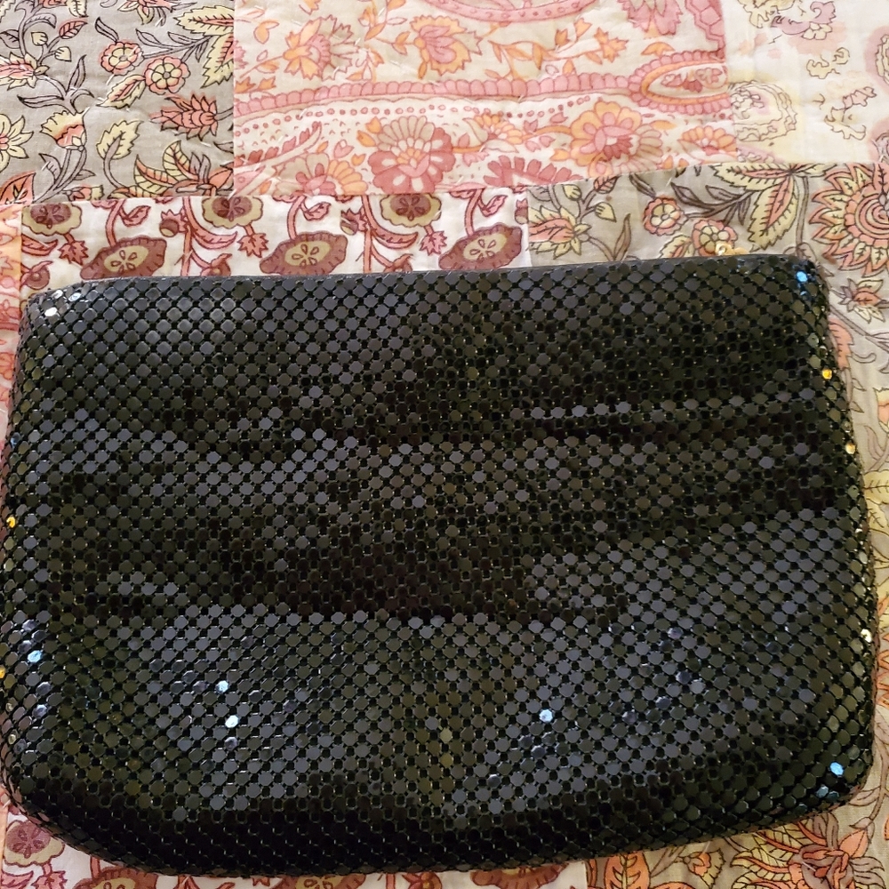 Whiting and Davis vintage clutch